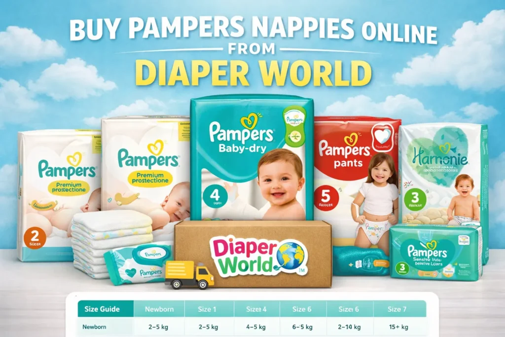 buy pampers nappies online in europe